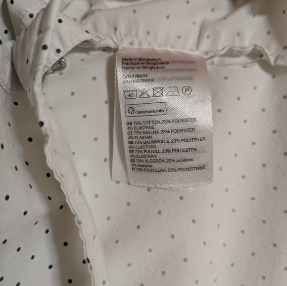 Polka dot blouse - Picture 4 of 5